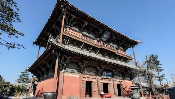 Tur pribadi seharian dengan mobil sewaan ke Kuil Dule Tianjin, Desa Xijingyu, Jalan Kuno Yuyang, dan Gunung Fujun