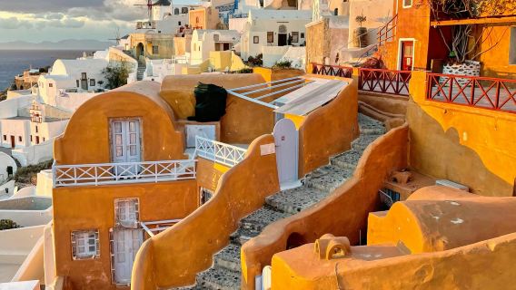 Greek Santorini Bandar Oia/Fira + Imerovigli - Sewaan Peribadi Lawatan Sehari - Itinerari Boleh Dilaras