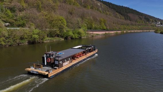 Stuttgart: Wine & Tapas Boat Tour on the Neckar