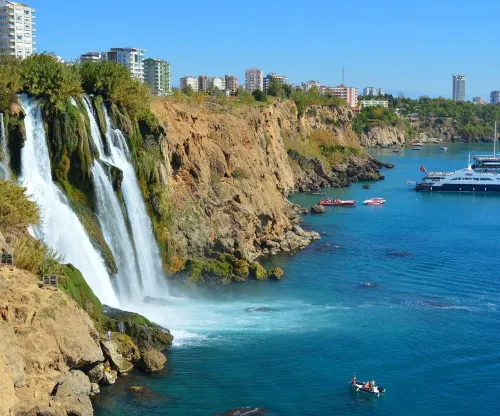 1. 안탈리아 시티 투어 종일 보트 투어 케이블카 및 폭포 투어: 비할 데 없는 최고의 경험