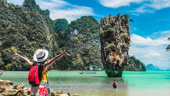 Phuket to Phang Nga Bay Canoeing Adventure by Big Boat