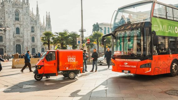 Mailand & Rom: Hop-on-Hop-off-Bustourticket