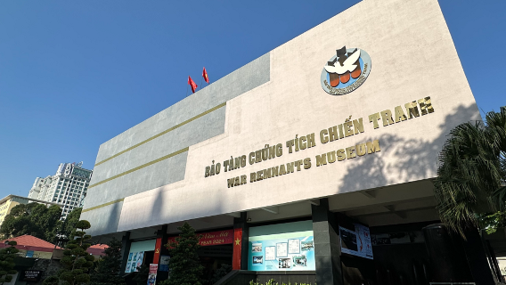 Half-day tour of the War Remnants Museum in Ho Chi Minh City, Vietnam [2-hour thoughtful English guide]