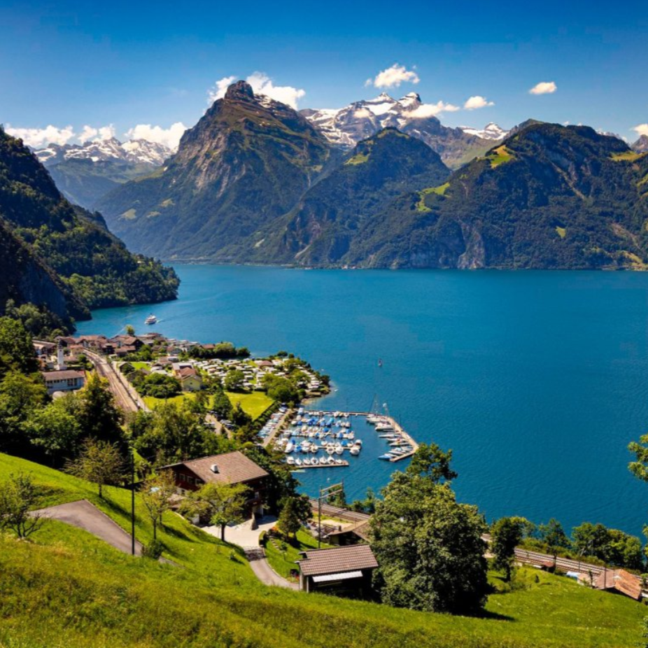Excursión de un día al Lago de los Cuatro Cantones, Monte Rigi, bahía de Vitznau, Zugspitze y Pilatus Luzern en Suiza