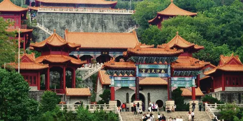 廣州南沙天后宮+沙灣古鎮+餘蔭山房一日遊|私家小團上門接送