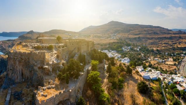 Von Rhodos: Geführte Tour durch Lindos und die Akropolis