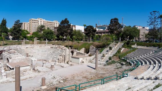 Cairo to Alexandria private chartered tour: Kom Ad Dikah + Serapeum of Alexandria + Citadel of Qaitbay