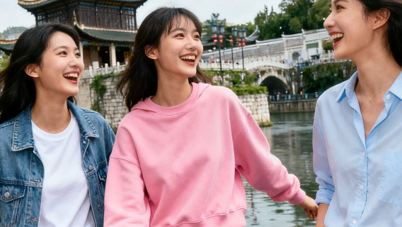 貴陽甲秀樓旅拍【現場收片【全精修】攝影跟拍親子旅拍情侶照全家福閨蜜個人旅拍】