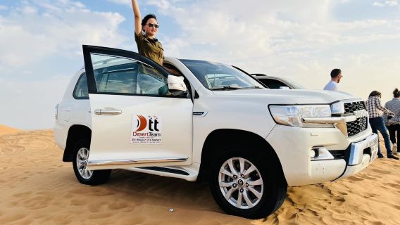 Desert Safari Abu Dhabi with Dune Bashing, BBQ Dinner & Live Shows