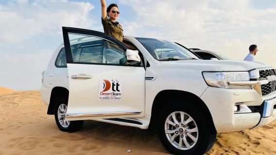 Desert Safari Abu Dhabi with Dune Bashing, BBQ Dinner & Live Shows