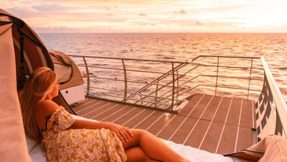 에일리 비치·숙박 캠핑[리프슬립 하디 그레이트 배리어 리프 (성령제도, 해밀턴 아일랜드, 에어리 비치 출발)]