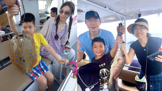 亞庇半日釣魚之旅（近海島）+ 5星級廚師船上烹煮漁獲