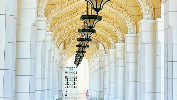 Abou Dabi, Émirats arabes unis - Louvre + Palais présidentiel - Itinéraire personnalisable [Voiture avec chauffeur]