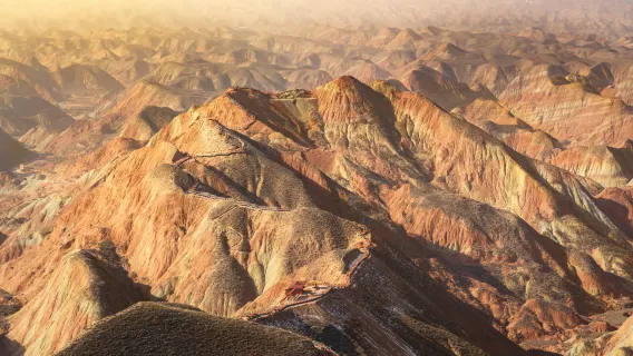 Lanzhou private tour: Colorful Danxia and historic Hekou town