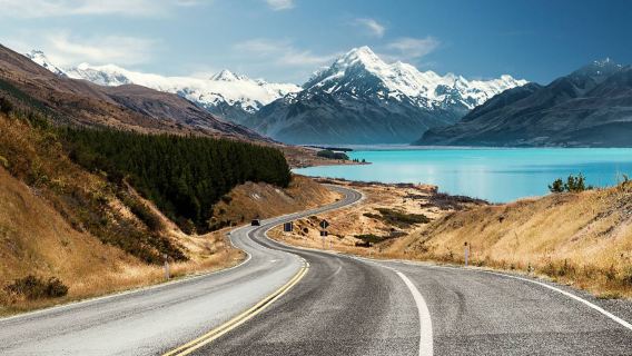 Neuseeland: Christchurch, Tekapo, Aoraki, Queenstown Landschafts-Tagesausflug mit Sightseeing-Bus