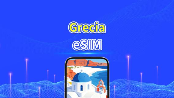 Grecia 5G eSIM | Paquete de datos diario/total | 1–30 días | Facturación por 24 horas | Código QR