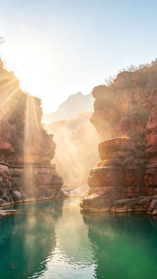 [Private Group Tour] Yuntai Mountain One-Day Tour | Hongshixia + Xiaozhaigou + Macaque Valley / Includes Scenic Area Shuttle Bus