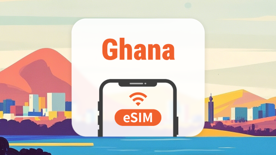 Ghana eSIM | All AI & TikTok | 1–30 Days | QR Code