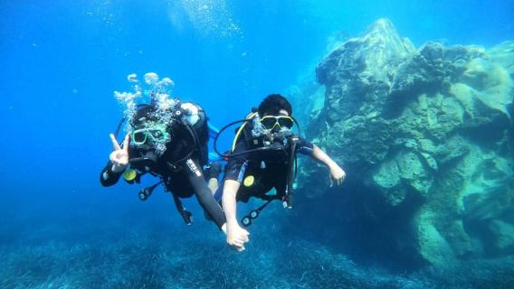 Santorini: Scuba Diving Experience in Caldera for Beginners