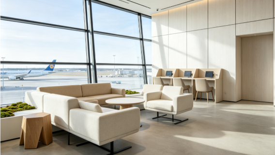 HEL Finlandia | Biglietto per la lounge VIP all'Aeroporto di Helsinki-Vantaa | Lounge aeroportuale finlandese | Transito di ritorno a casa con attesa nella sala VIP