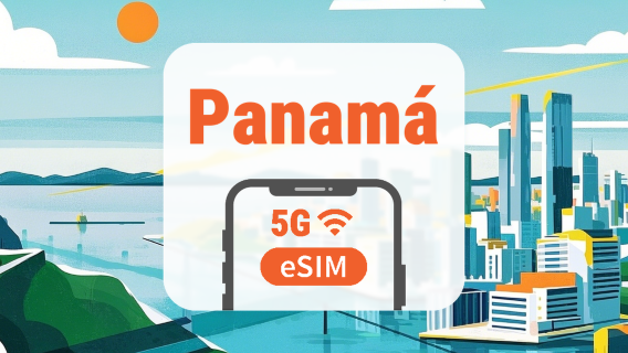 Panamá 5G eSIM | Todos os AI & TikTok | 1–30 Dias | Código QR