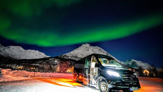 ️ Northern Lights Adventure with Minibus, and pro Photos.