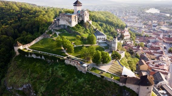 Bratislava/Slovakia: Trencin Castle, Piestany Spa, Monastery