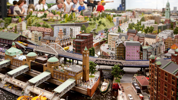 Германия+Музей миниатюры+Хамбургер Хафен+Мемориал Св. Николая+Международный Морской Музей