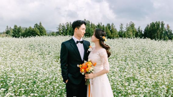 汕頭旅行写真【ウェディングフォトマイクロムービー航空写真/ウェディングフォト/メイクと衣料品&アクセサリー/カスタマイズチャーター車ガイド】