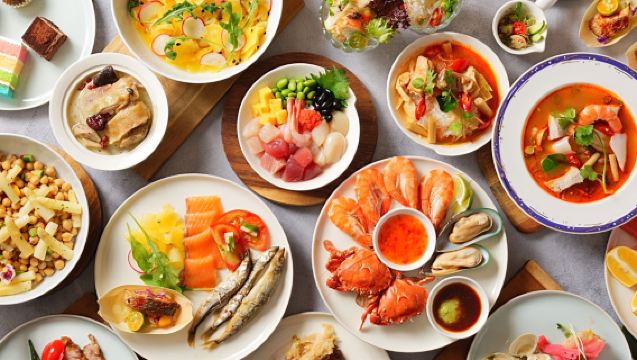Gracery Taipeh Hotel Zhizai Ice City Buffet Mittagessen-Gutschein (am Wochenende +NT$200)