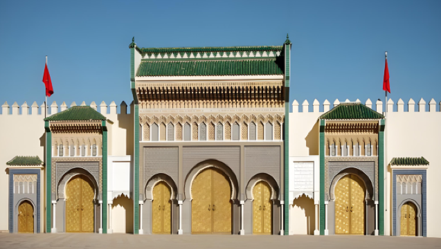 Marrakech, Morocco + Agdal royal gardens + Badi Palace + nearby towns