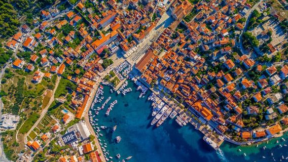 From Split, Croatia: Blue Cave & Hvar 5 Islands tour