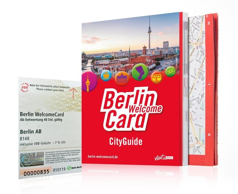 Berlin WelcomeCard: Rabatte & Verkehr Berlin Zonen (ABC)