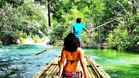 Bamboo Rafting with Elephant Bathing, Turtle Center, Monkey Cave (Optional ATV) From Phuket