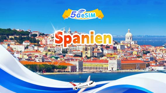 Spanien 4G/5G eSIM | Tagespaket/Gesamtpaket | 1 GB/Tag – insgesamt 30 GB | 1–30 Tage | 24-Stunden-System | QR-Code
