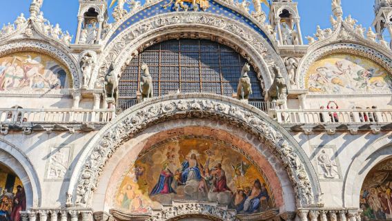 มหาวิหารเซนต์มาร์ค: ทัวร์พร้อมไกด์ + เข้าชมระเบียงและพาลา ดิ โอโร