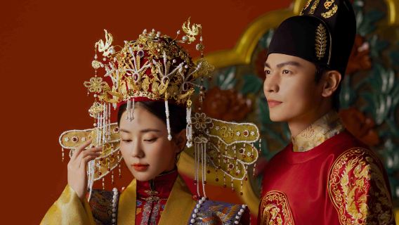 Trip Moments in Ziyang[Five Provinces Guild Hall Guide & Travel Photography + Wedding Aerial Photography & Micro Film + Makeup & Costumes]