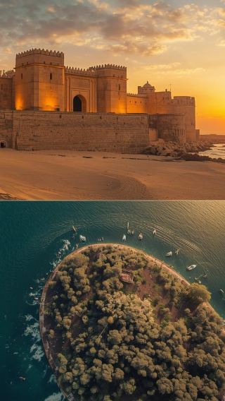North Qatar Heritage Tour: Zubarah Fort, Jumail & Mangroves