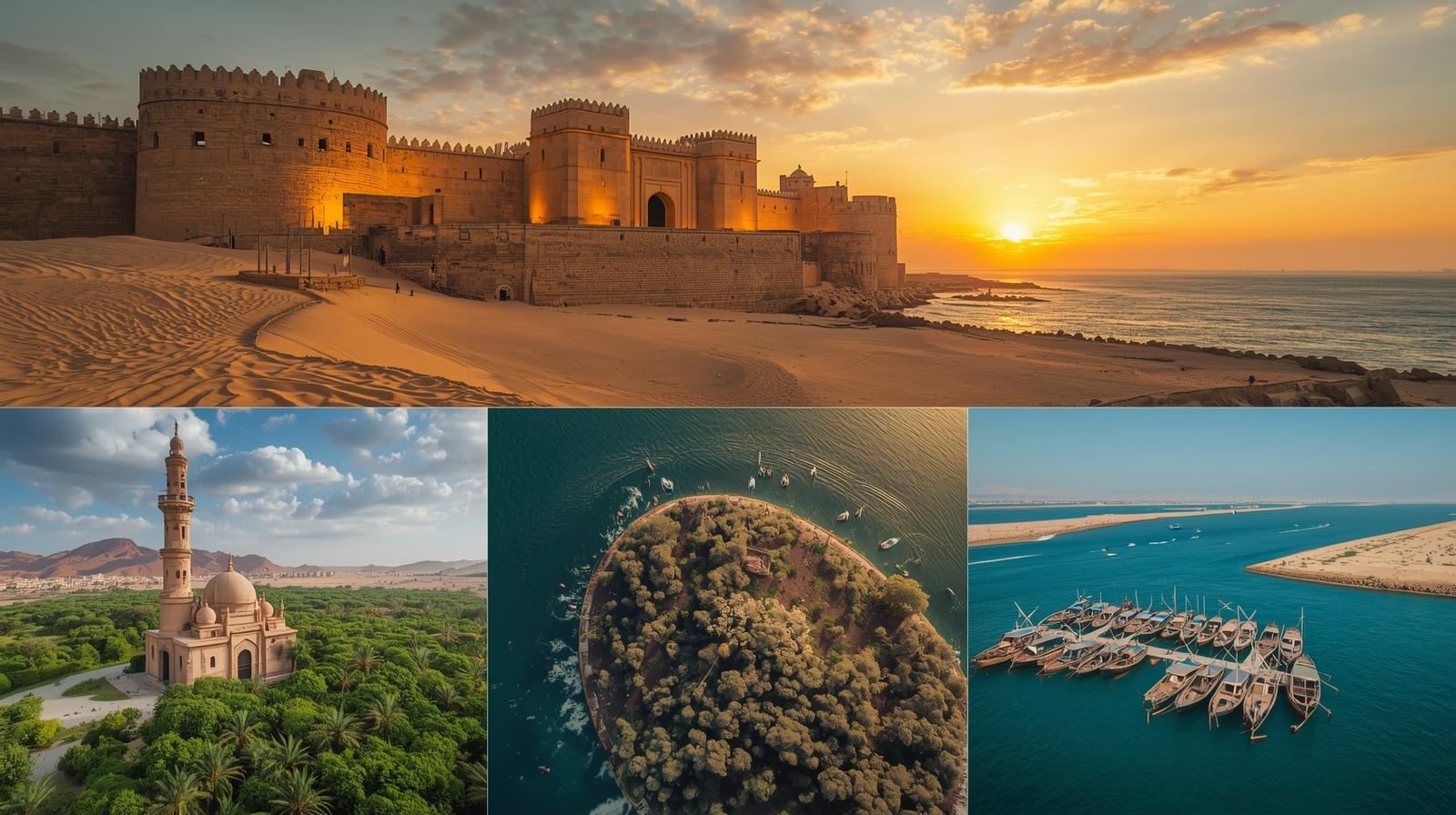 Tour por el Patrimonio del Norte de Qatar: Fuerte de Zubarah, Jumail y Manglares