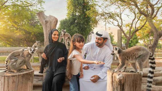 杜拜野生動物園參觀+穿梭小火車體驗+Safari體驗