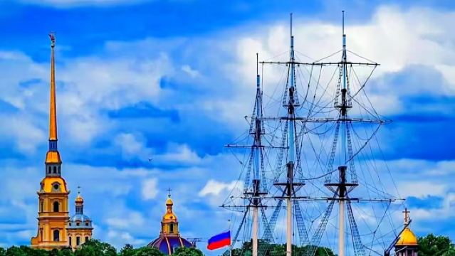 喀山大教堂+涅瓦大街+聖以撒大教堂+葉卡捷琳娜宮