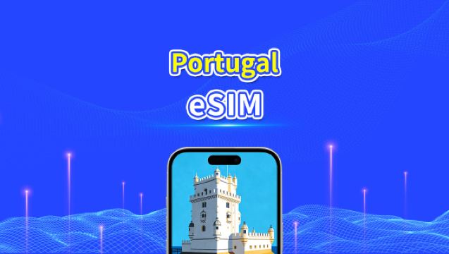Portugal eSIM | 5G/4G | Tägliches/Gesamtdatenpaket | 1-30 Tage | 24-Stunden-Abrechnung | QR-Code