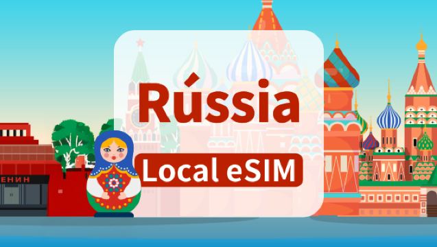 eSIM 4G da Beeline Rússia | Armazenamento total de 10 GB/20 GB/40 GB | Rede de alta velocidade | Duração de 7 a 15 dias | Cobrança diária | Código QR