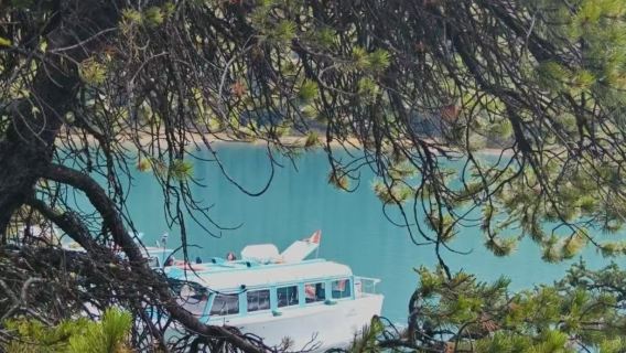Banff Pergi-Balik: Lawatan Sehari ke Taman Negara Jasper + Ais Padang Columbia dengan Sewaan Peribadi Bahasa Cina