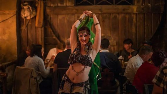 Praag 5-gangen middeleeuws diner en live optredens
