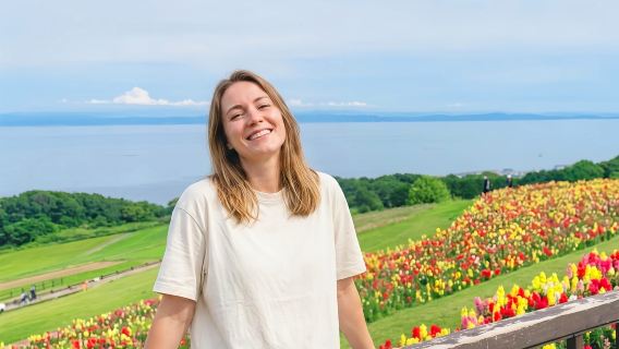 Passeio de um dia em Awaji: Colina das Flores + Caminho Europeu + Panquecas da Felicidade | Inclui colheita na fazenda de frutas