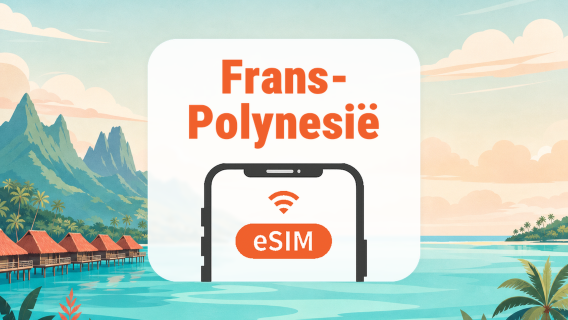 Frans-Polynesië eSIM | AI & TikTok | 1–30 Dagen | QR-code
