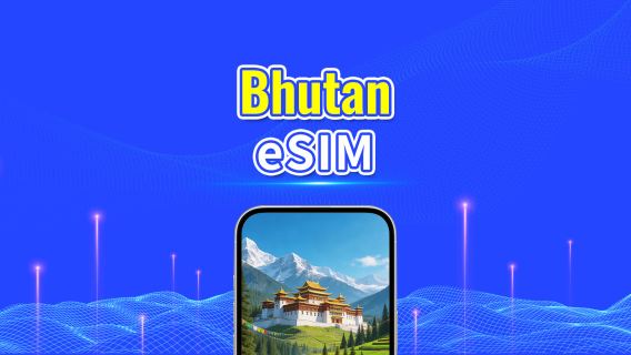 Bhutan eSIM | 4G | Pakiet dzienny/pakiet danych | Rozliczenie 24-godzinne | 1-30 dni | Kod QR