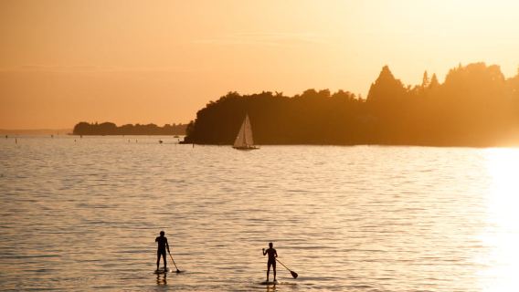 SUP rental in the bay of Taormina