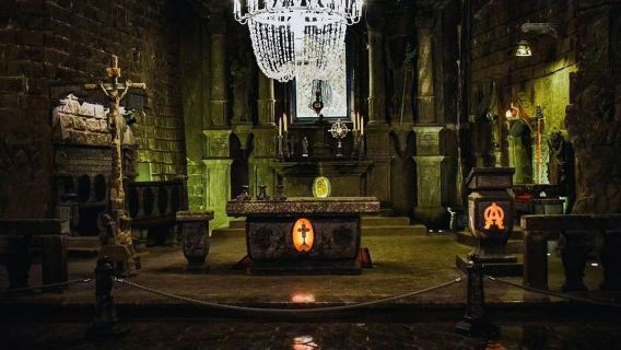 From Krakow: Wieliczka Salt Mine Half-Day Trip with Pickup
